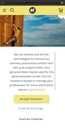 Mobile page screenshot