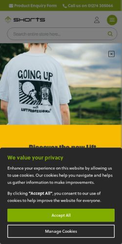 Mobile page screenshot