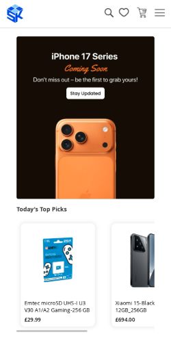 Mobile page screenshot