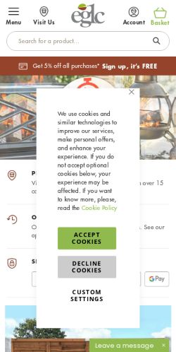 Mobile page screenshot
