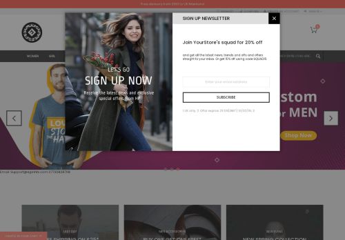 Desktop page screenshot