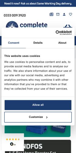 Mobile page screenshot