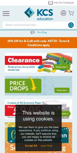 Mobile page screenshot