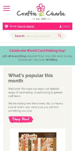 Mobile page screenshot