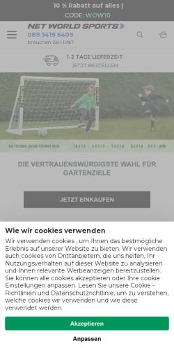 Mobile page screenshot