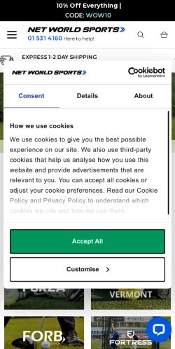 Mobile page screenshot