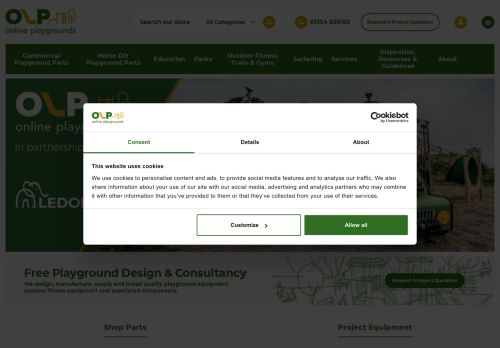 Desktop page screenshot