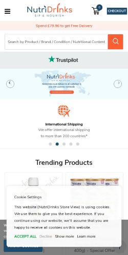 Mobile page screenshot