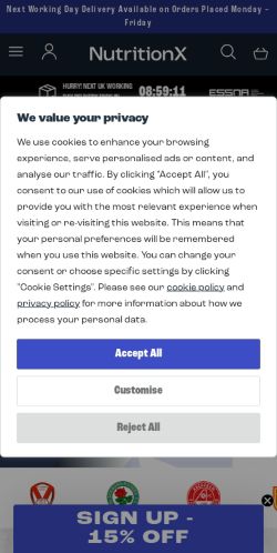 Mobile page screenshot