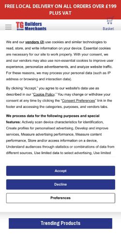 Mobile page screenshot