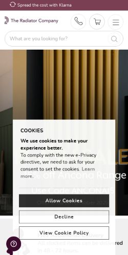 Mobile page screenshot