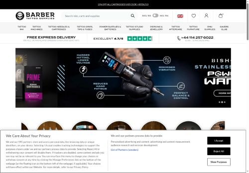 Desktop page screenshot