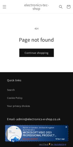 Mobile page screenshot