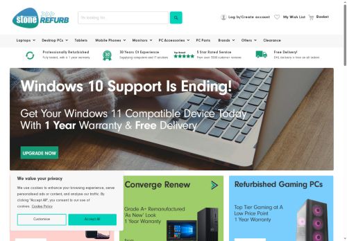 Desktop page screenshot