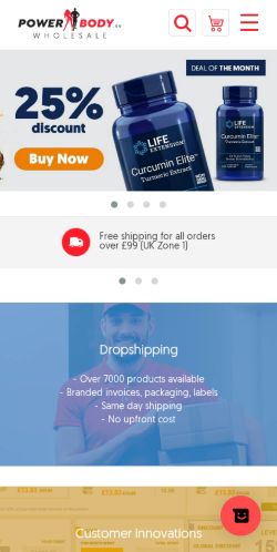 Mobile page screenshot