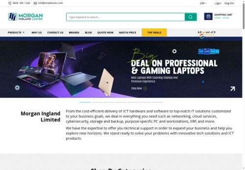 Desktop page screenshot