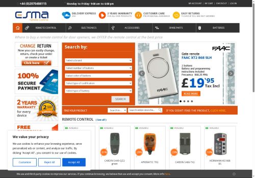 Desktop page screenshot