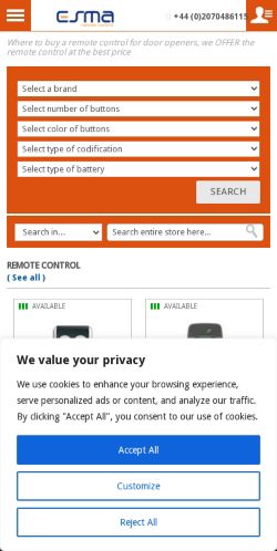 Mobile page screenshot