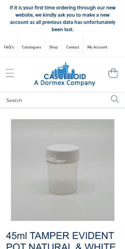 Mobile page screenshot