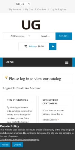 Mobile page screenshot