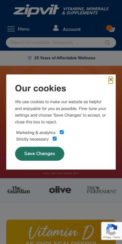 Mobile page screenshot