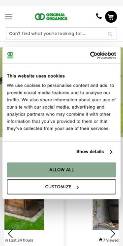 Mobile page screenshot