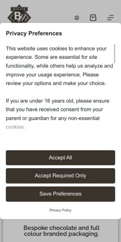 Mobile page screenshot