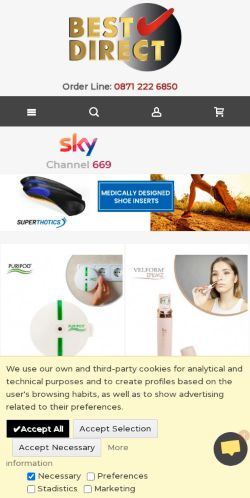 Mobile page screenshot