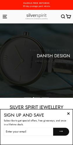 Mobile page screenshot