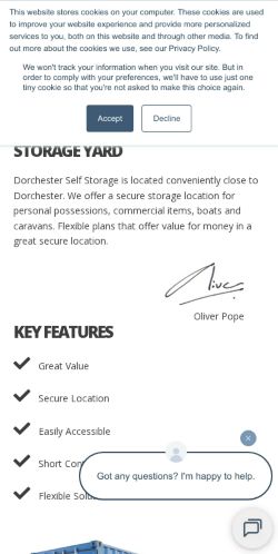Mobile page screenshot