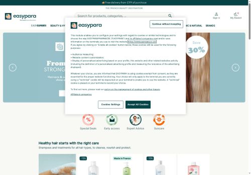 Desktop page screenshot