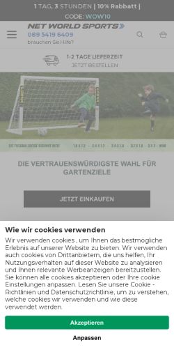 Mobile page screenshot