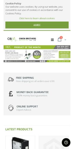 Mobile page screenshot