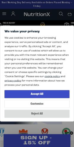 Mobile page screenshot