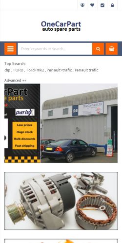 Mobile page screenshot