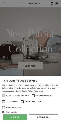 Mobile page screenshot