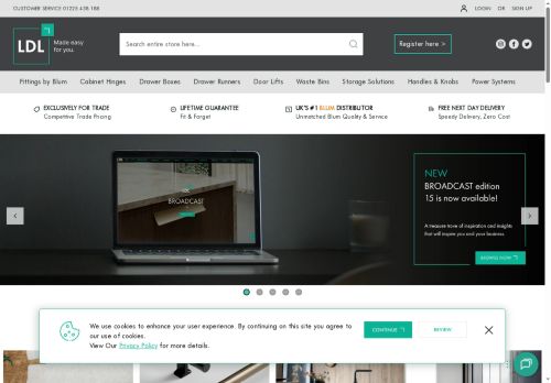 Desktop page screenshot