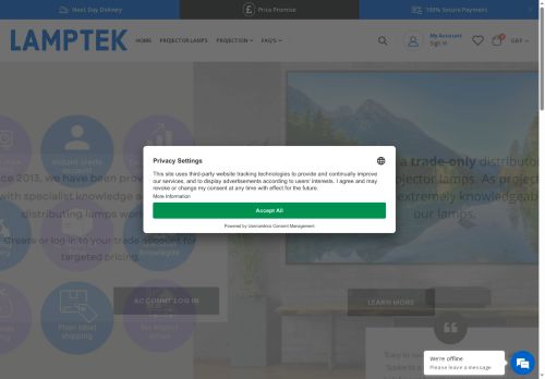 Desktop page screenshot