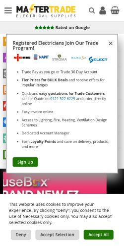 Mobile page screenshot