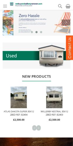 Mobile page screenshot