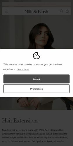 Mobile page screenshot