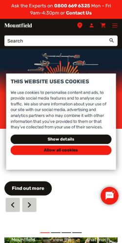 Mobile page screenshot