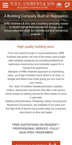 Mobile page screenshot