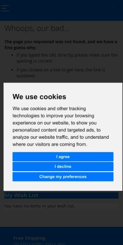 Mobile page screenshot