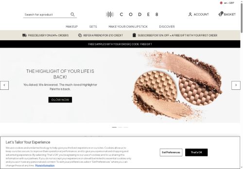 Desktop page screenshot