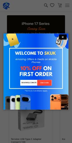 Mobile page screenshot