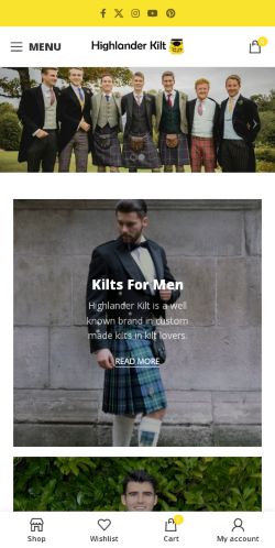 Mobile page screenshot