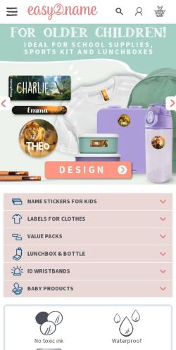 Mobile page screenshot