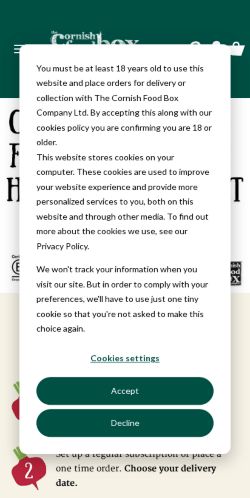 Mobile page screenshot