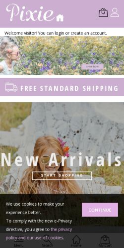 Mobile page screenshot